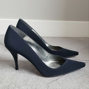 Stuart Weitzman Navy Heels
